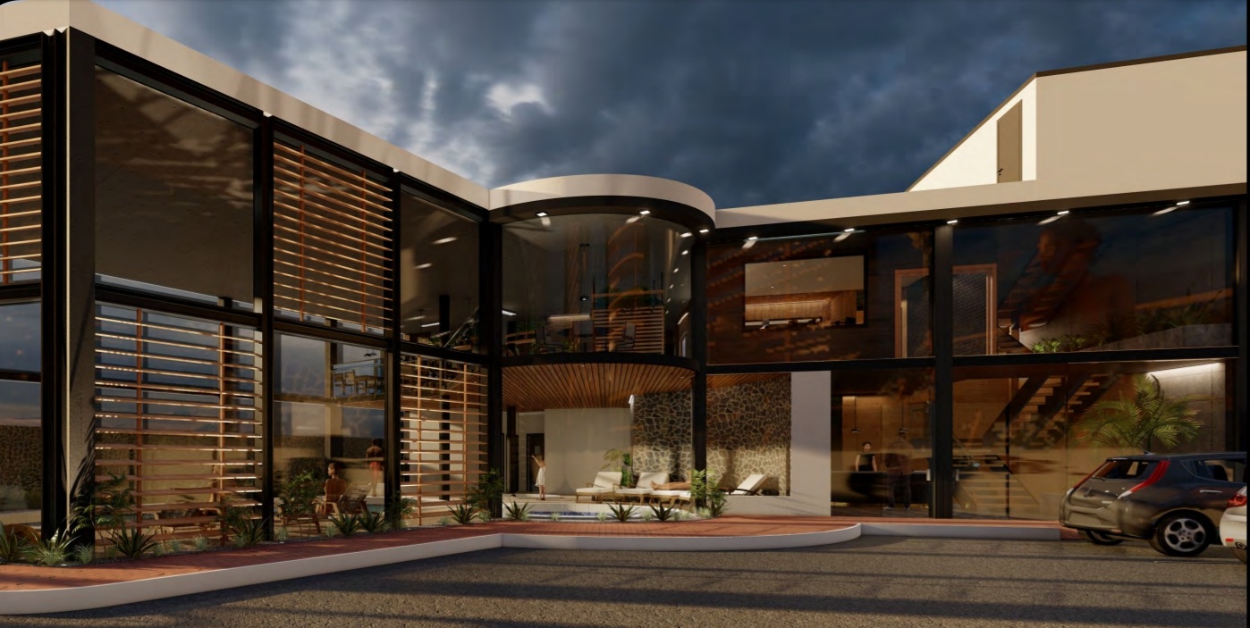 Terraza penthouse diseñada y construida por el estudio
